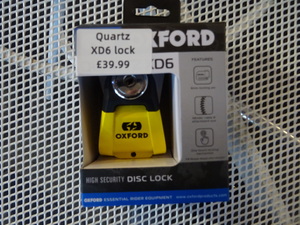 Oxford Quartz XD6 Lock