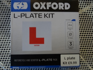 Oxford L plates